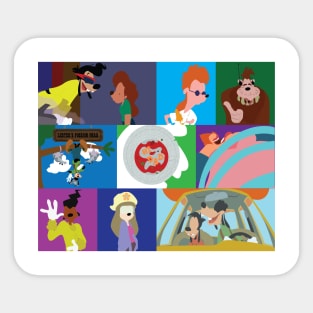 goofy movie Sticker